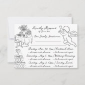 Cartons Réponse Boho Angel Doodle Main Drag Simple Multi Event (Devant)
