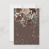 Cartons Réponse Boho Cocoa Pine Winter Sparkhe QR Code (Dos)