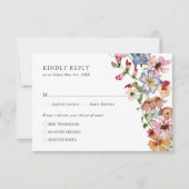 Cartons Réponse Boho coloré (Devant)