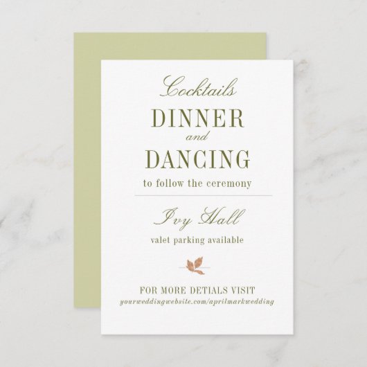 Cartons Réponse Boho Greenergie Enclôture (Devant / Derrière)