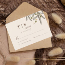 Boho Mariage Beige Botanique