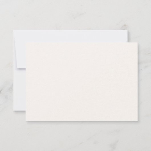 Cartons Réponse Boho orange rustique | Mariage d'aquarelle (Dos)