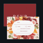 Cartons Réponse Boho Romantic Floral Bourgogne Mariage de automne<br><div class="desc">Mariage RSVP avec des tons bordeaux et des botaniques d'automne délicats,  ce design allie charme rustique et élégance romantique. Parfait pour les mariages d’automne,  il donne le ton d’une célébration chaleureuse et intemporelle,  enveloppée dans la chaleur de la nature.</div>