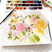 Cartons Réponse Boho rustique jaune fleurs sauvages chic Mariage R