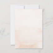 Cartons Réponse Boho White Orchids Pampas Grass Wedding (Dos)