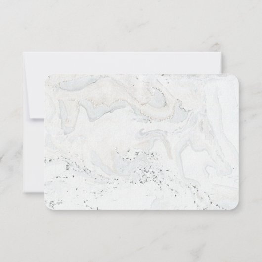 CARTONS RÉPONSE BOÎTES EN MARBRE R.S.V.P (Dos)