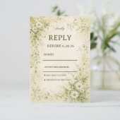Cartons Réponse Botanique Daisy Vintage (Debout devant)