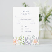 Cartons Réponse Botanique florale rustique (Debout devant)