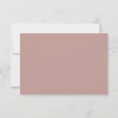 Cartons Réponse Bouquet d'art en ligne Arch Mariage rose pâle QR R (Dos)