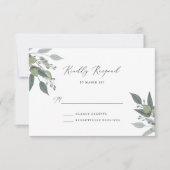 Cartons Réponse Bouquet de verdure (Devant)