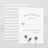 Cartons Réponse Brise de palmier | (Devant / Derrière)