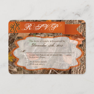 Cartons Réponse Bu de daine de cerfs communs de couples de chasse