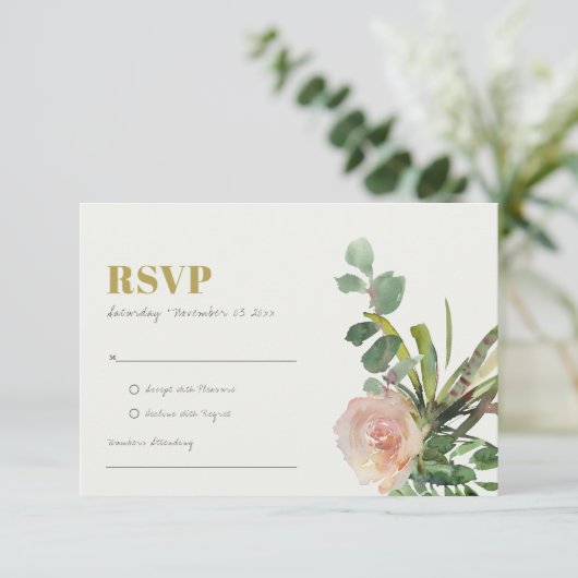 Cartons Réponse CACTUS DE FLEURS DÉsertiques À FLEURS ROSES FEUILL (Debout devant)