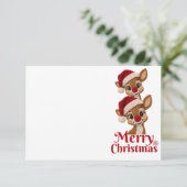 Cartons Réponse Cadeau de Noël (Debout devant)