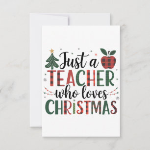 Cartons Réponse Cadeau pour Enseignant Juste un Enseignant qui A