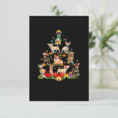 Cartons Réponse Cadeaux Amoureux de les chiens Chihuahua Arbre Lum (Debout devant)