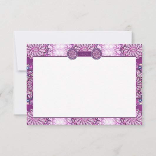 Cartons Réponse Cardinal Red Rosace (Dos)