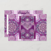 Cartons Réponse Cardinal Red Rosace (Devant / Derrière)