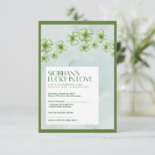 Cartons Réponse Carton-réponse pour la fête de mariage de Lucky in (Debout devant)