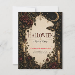 Cartons Réponse Célébration élégante de Halloween dans le style go