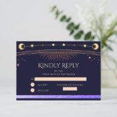 Cartons Réponse Céleste arc-en-ciel Marine Bleu Sun Moon Stars Mar (Debout devant)