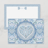 Cartons Réponse Céramique Lace Bleu clair (Devant / Derrière)