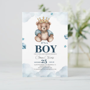 Cartons Réponse C'EST LE Baby shower D'Ours GARÇON