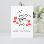 Cartons Réponse C'est un étui de papier - Carton Heartfeel Missing (Debout devant)