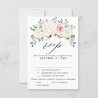 Champagne Ivory Blush rose Floral Mariage