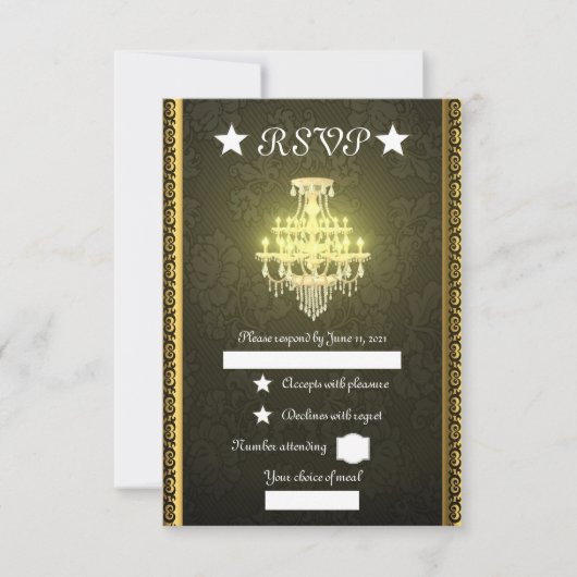 Cartons Réponse Chandelier (Devant)