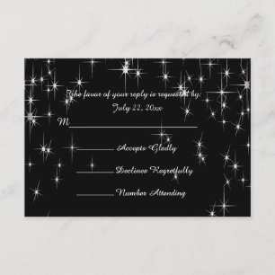 Cartons Réponse Charming Star Struck Mariage   Couleur do-it-yours