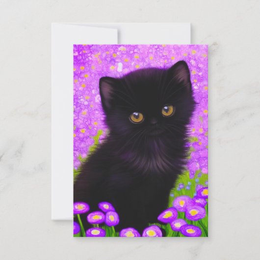 Cartons Réponse Chat Gustav Klimt (Devant)