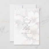 Cartons Réponse Cherry Blossom Mariage (Devant)
