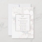 Cartons Réponse Cherry Blossom Mariage (Dos)