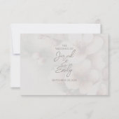 Cartons Réponse Cherry Blossom Mariage (Devant)