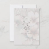 Cartons Réponse Cherry Blossom Mariage (Devant)