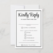 Cartons Réponse Choix alimentaires de Chicago Skyline (Devant)