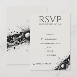 Cartons Réponse Choix alimentaires de la bande céleste