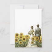 Cartons Réponse Choix de nourriture Sunflower Couple (Dos)