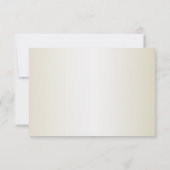 Cartons Réponse Christmas White Red Flowers Holidays Elegant (Dos)