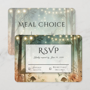Cartons Réponse Chuchotements crépusculaires du mariage sylvestre