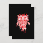 Cartons Réponse Church Of Satan Venin All Hail Goat Satanic Baphom (Devant / Derrière)