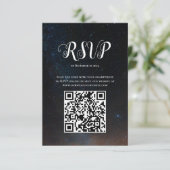 Cartons Réponse Ciel nocturne mariage sous les étoiles (Debout devant)