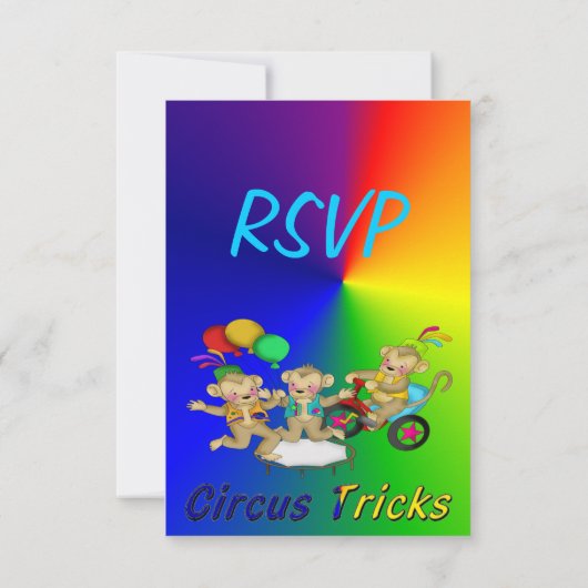 Cartons Réponse Circus Tricks (Dos)
