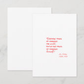 Cartons Réponse Citation de Léo Tolstoï (Tout le monde pense...) (Devant / Derrière)