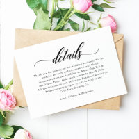 Classic Elegant Script Mariage - Fiche détaillée