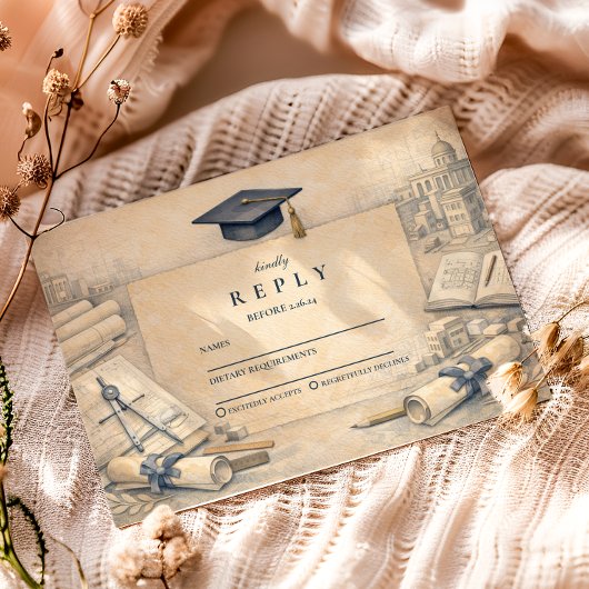 Cartons Réponse Classical Architecture Graduatio