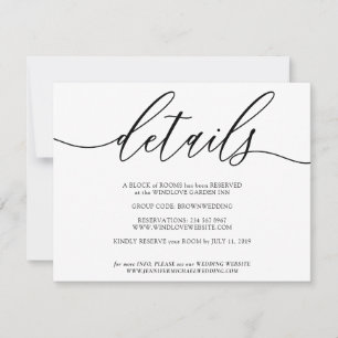 Cartons Réponse Clean Simple Modern peut ajouter vos propres détai