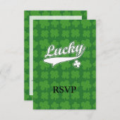 Cartons Réponse Clou à 4 feuilles vert/blanc (Devant / Derrière)