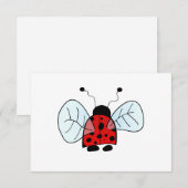 Cartons Réponse Coccinelle (Devant / Derrière)